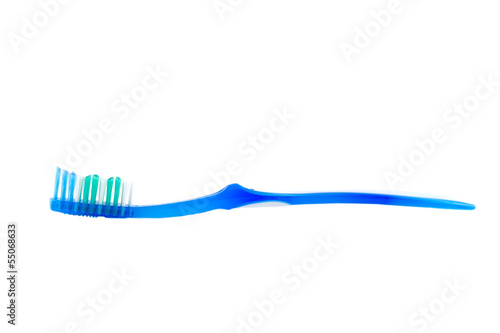 Tooth-brush over white