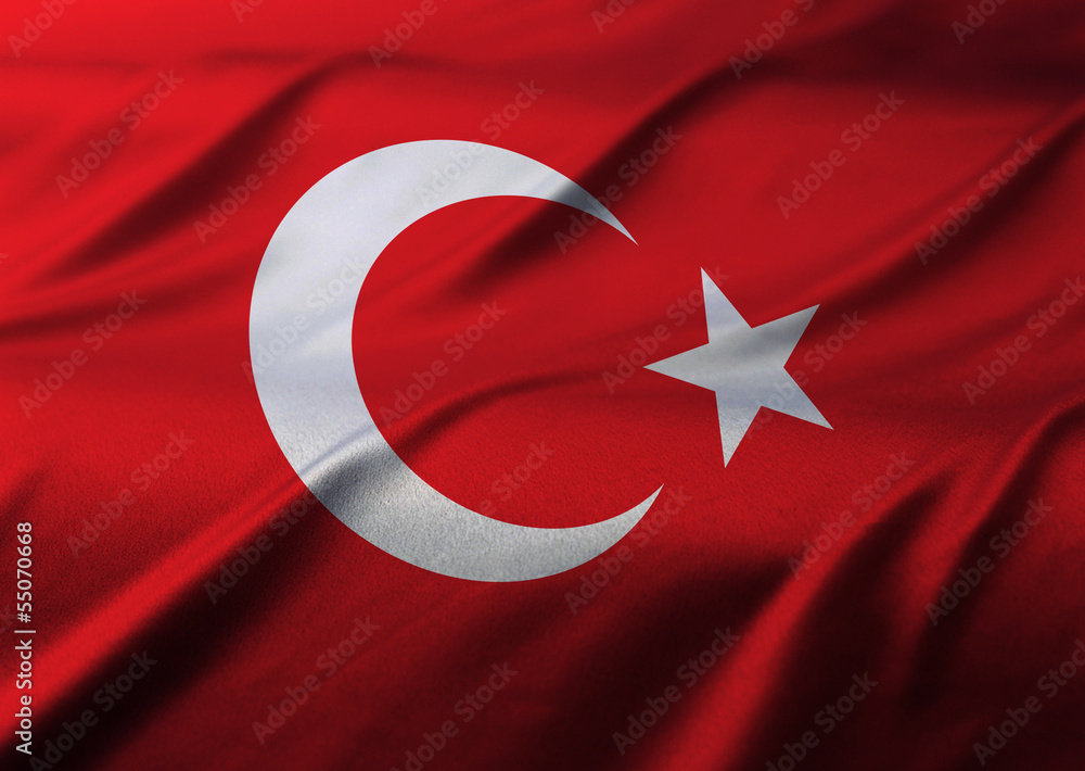 Obraz premium Türk bayrağı