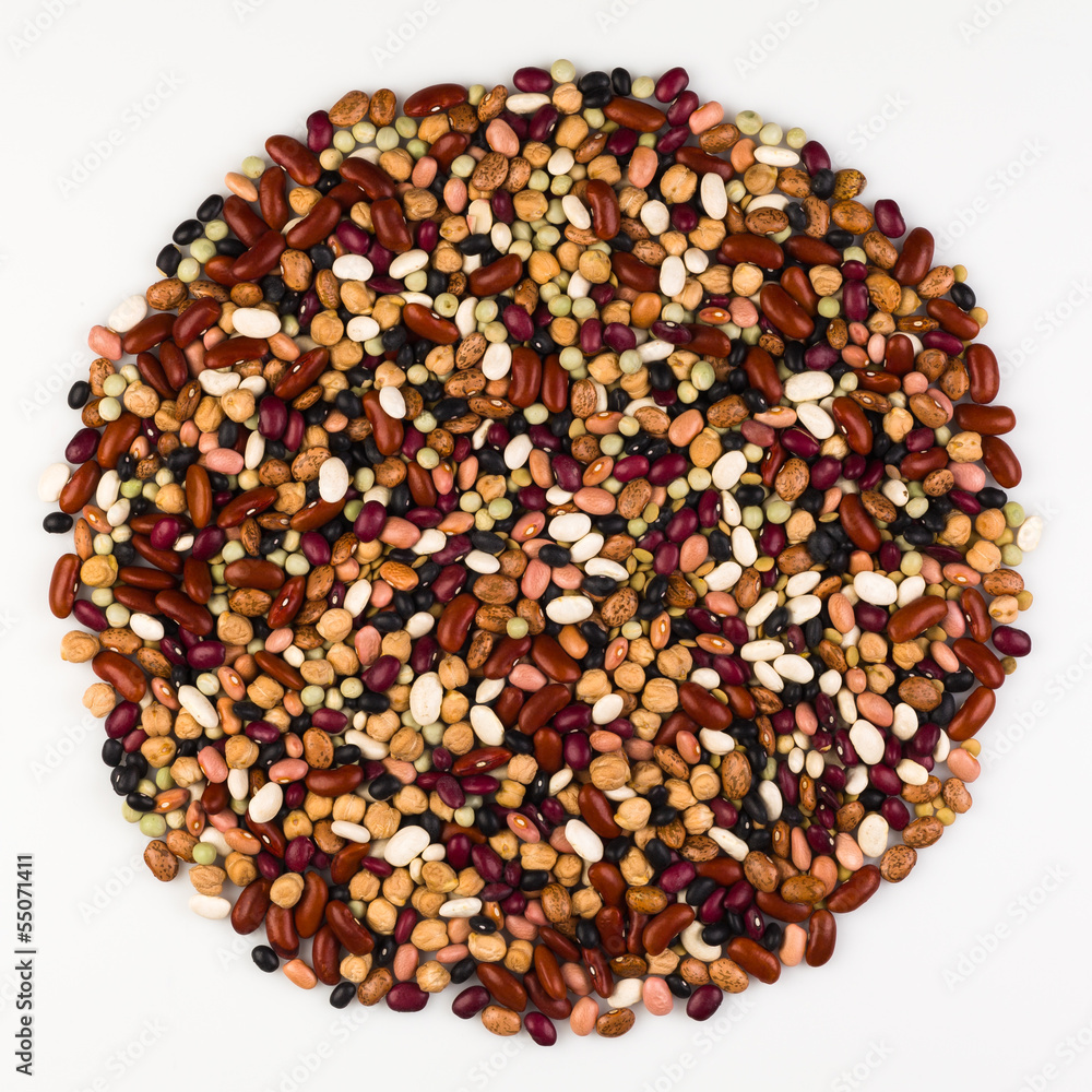 Assorted beans Assorted beans