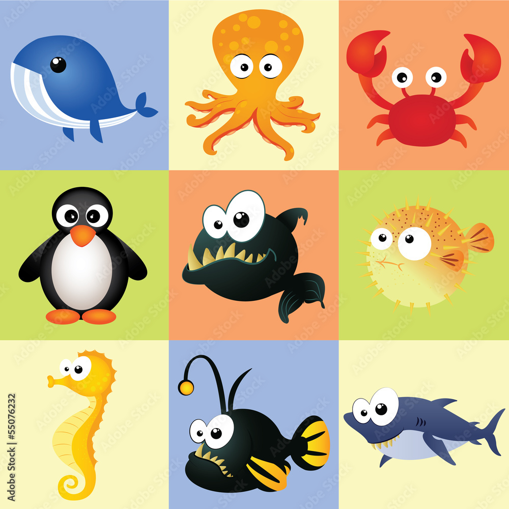 water animals water animals
