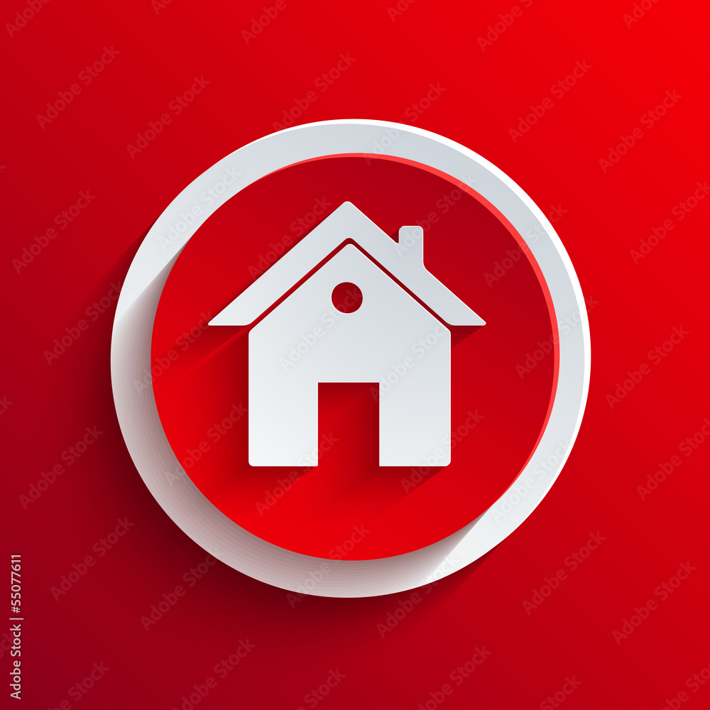 Vector red circle icon. Eps10 Vector red circle icon. Eps10