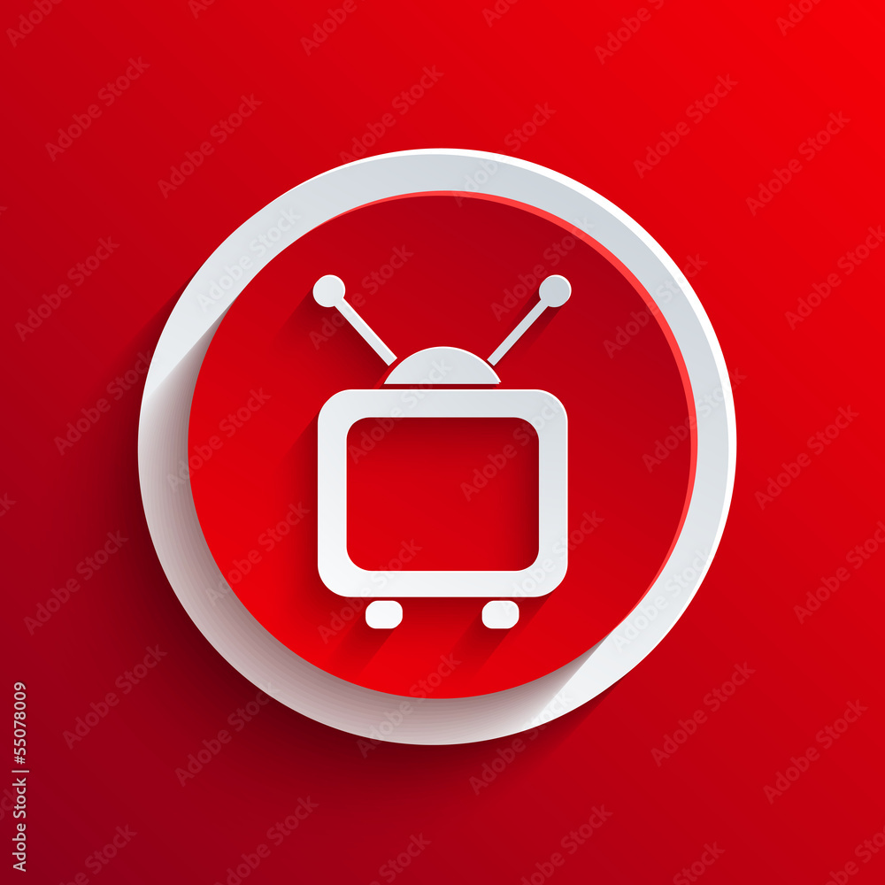 Vector red circle icon. Eps10 Vector red circle icon. Eps10