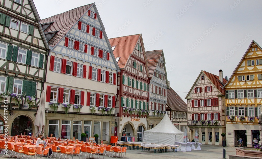 Fototapeta premium Maisons allemandes