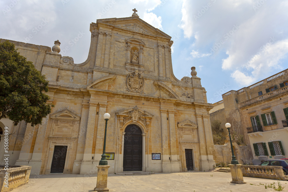 St Dominic Church in Rabat, Malta.