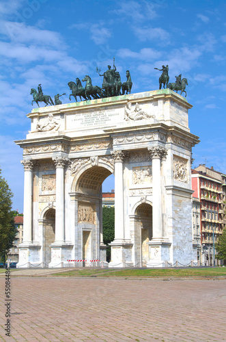 Simplon gate, Milan