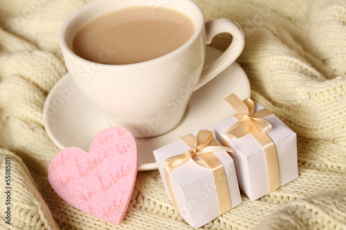 Coffee and gifts for loved ones