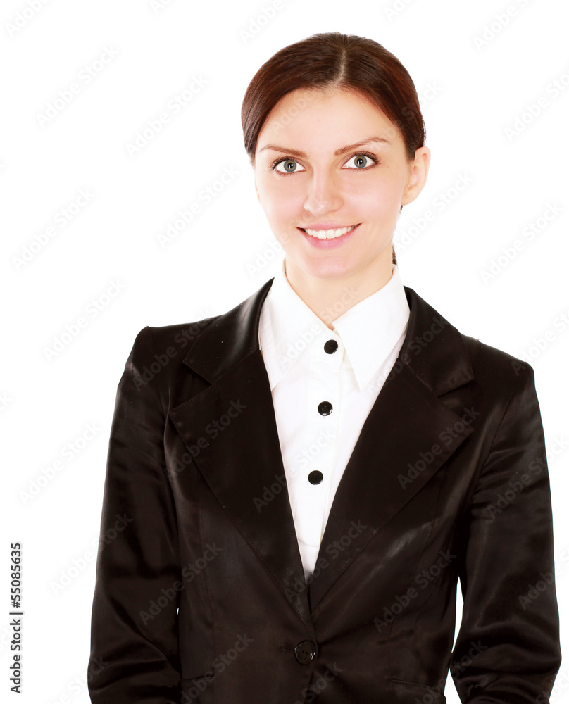 Portrait of beautiful business woman standing Portrait of beautiful business woman standing