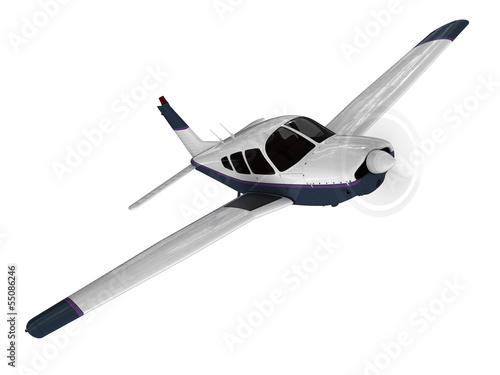 Small modern passanger airplane