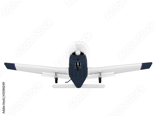 Small modern passanger airplane