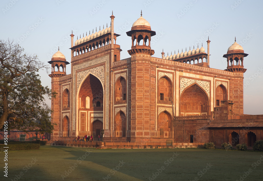 Main entrance gate from Taj Mahal