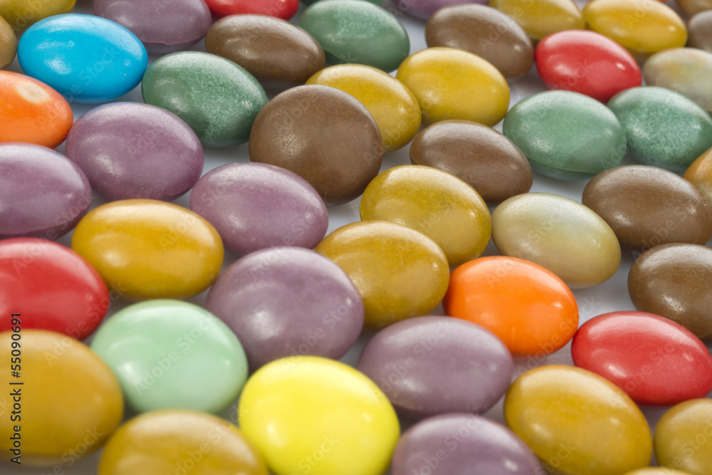 Close up of colorful candies as background. Selective focus Close up of colorful candies as background. Selective focus