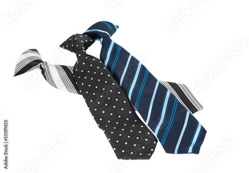 men's necktie isolated