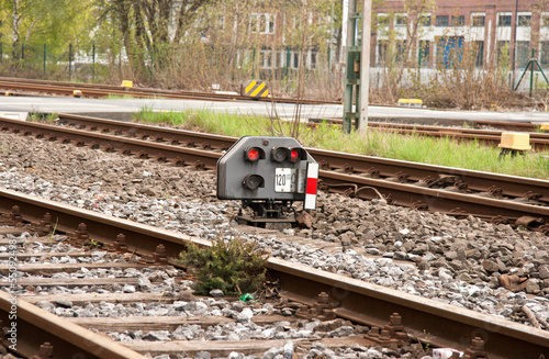 Lichtsignal bei Eisenbahn