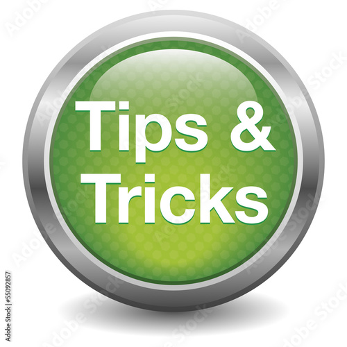 Tips & tricks icon. green