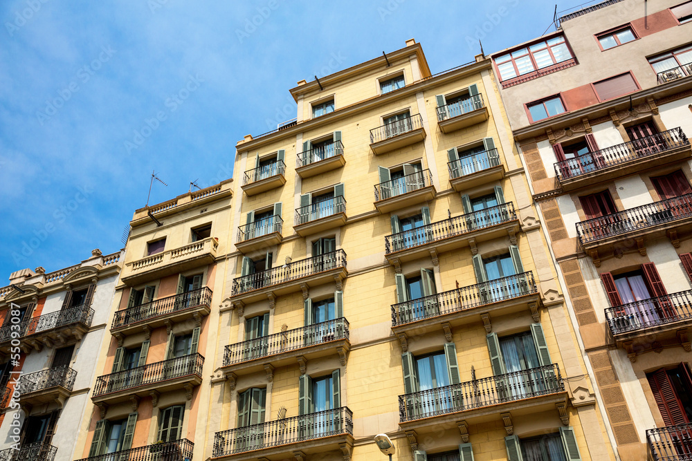 Residental building in Barcelona