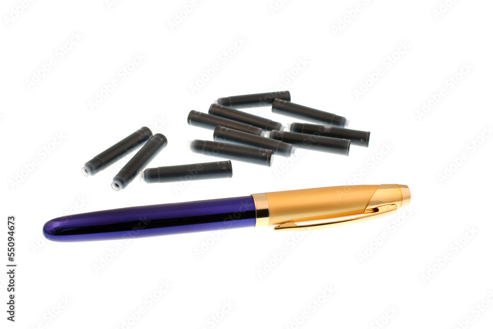Cartridges and pen Cartridges and pen