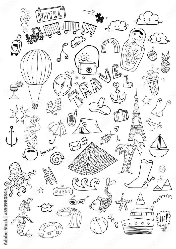 Obraz premium Travel Signs