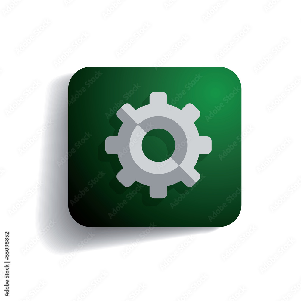 Cogwheel gear mechanism vector settings icon Cogwheel gear mechanism vector settings icon