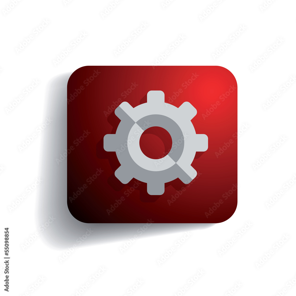 Cogwheel gear mechanism vector settings icon Cogwheel gear mechanism vector settings icon