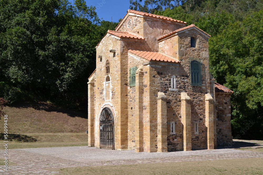 San Miguel de Lillo, Oviedo, Asturias, España