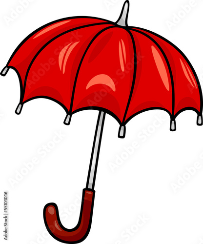 umbrella clip art cartoon illustration