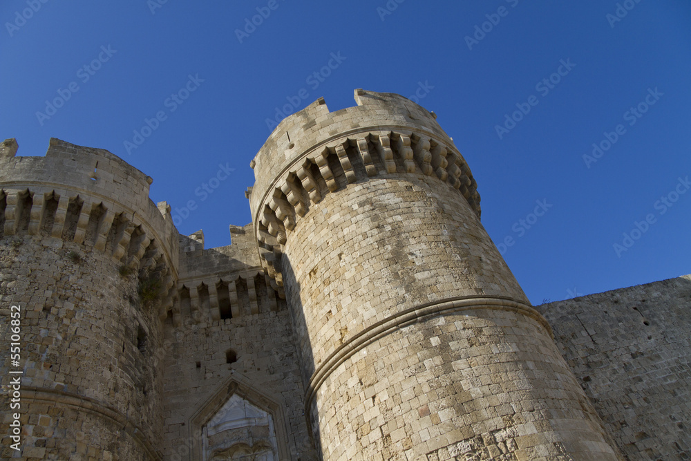 walled city of Rhodes