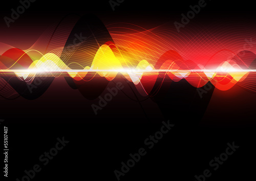 abstract wave design