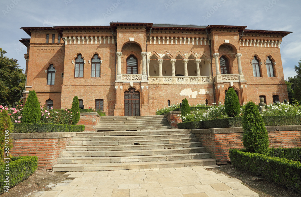 Fototapeta premium Brancovan Palaces of Mogosoaia and Potlogi near Bucharest