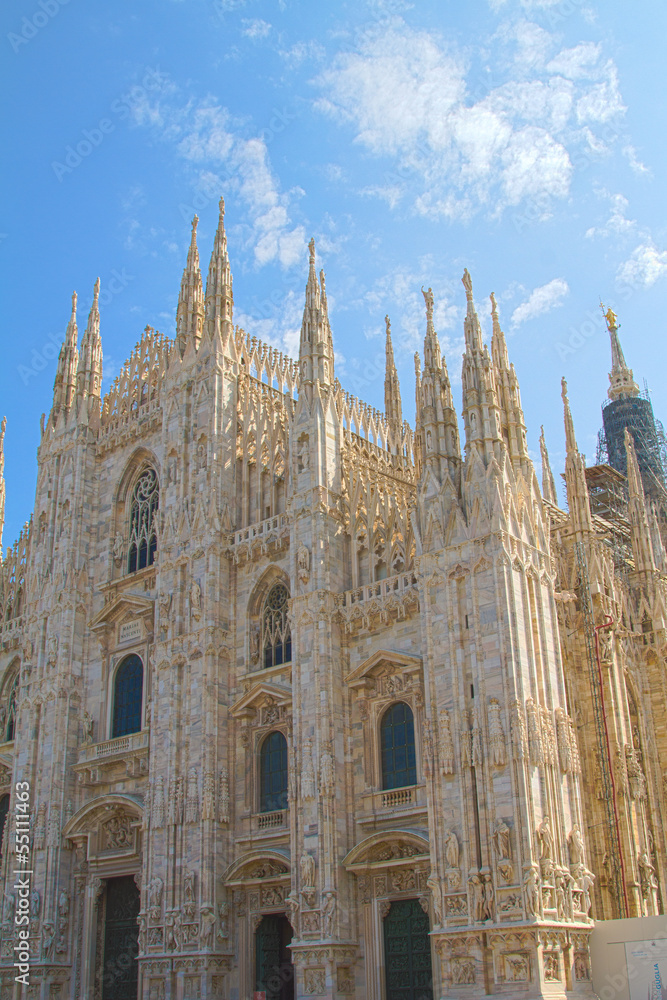 Glimpse of Duomo, Milan