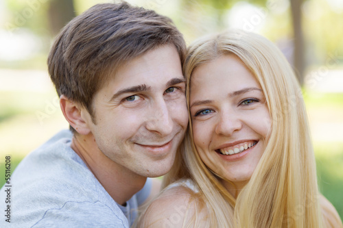 Beautiful young couple