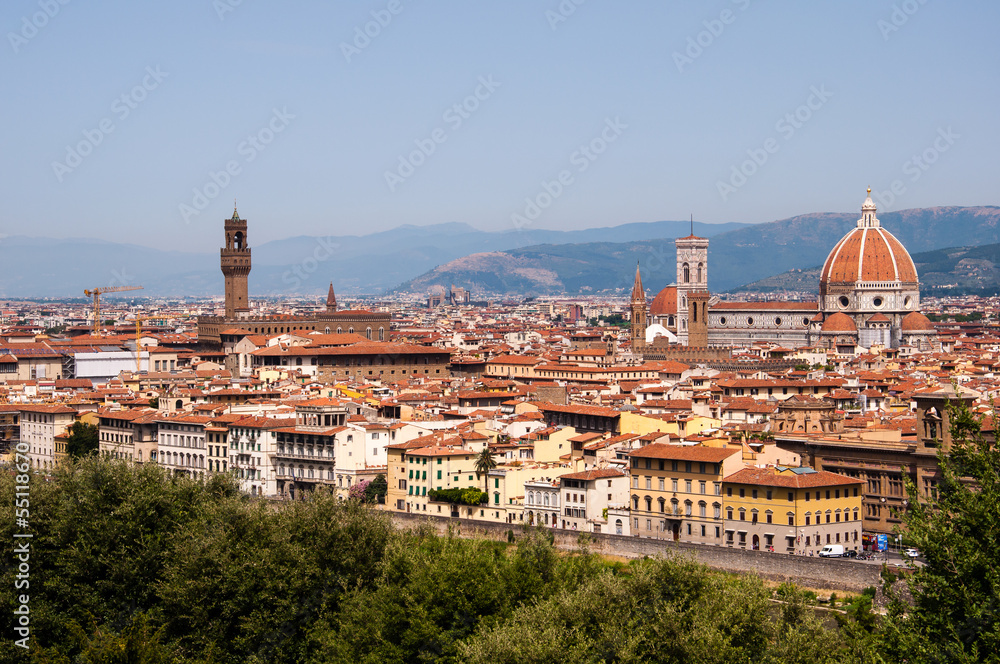 view of florence cityscape