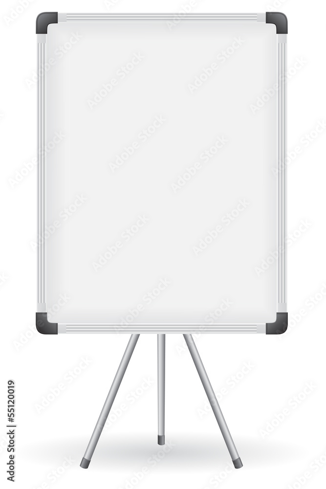 plastic school board for writing marker vector illustration plastic school board for writing marker vector illustration