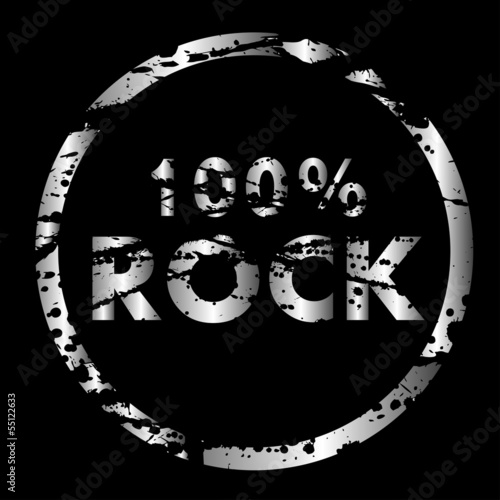100% Rock Vektor