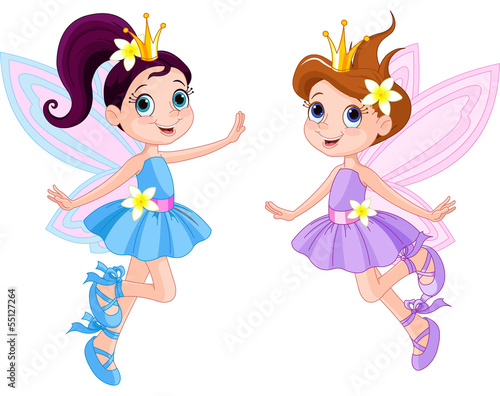 Two cute fairies #55127264
