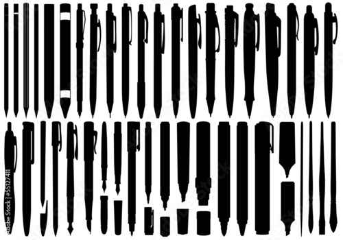 Different writing instruments