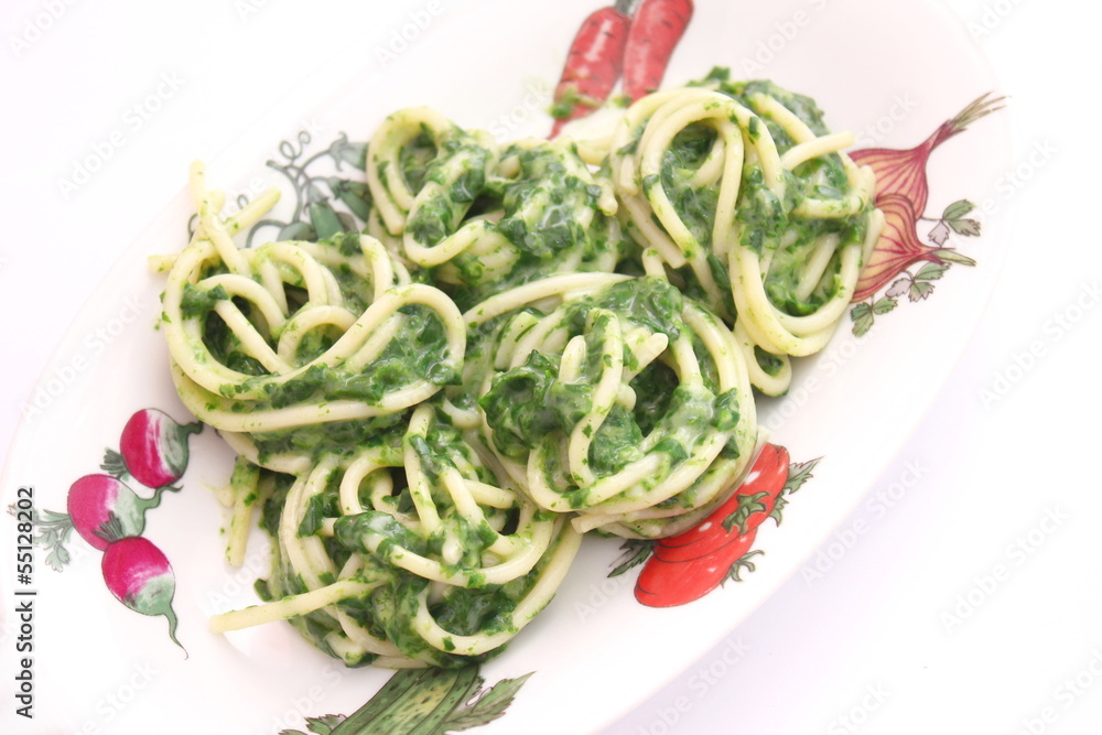 Schone Nudeln Mit Spinat Rezept Fotos