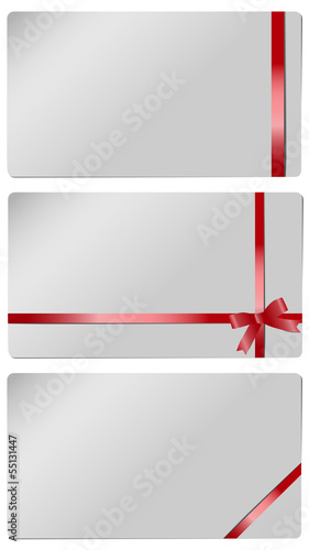 Obraz na płótnie gift card set w salonie
