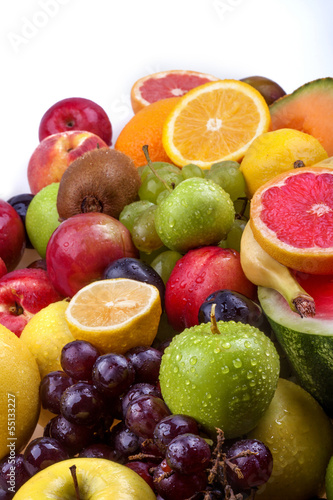 bunch of fruits