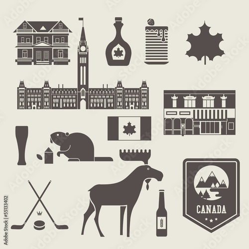 canada icons