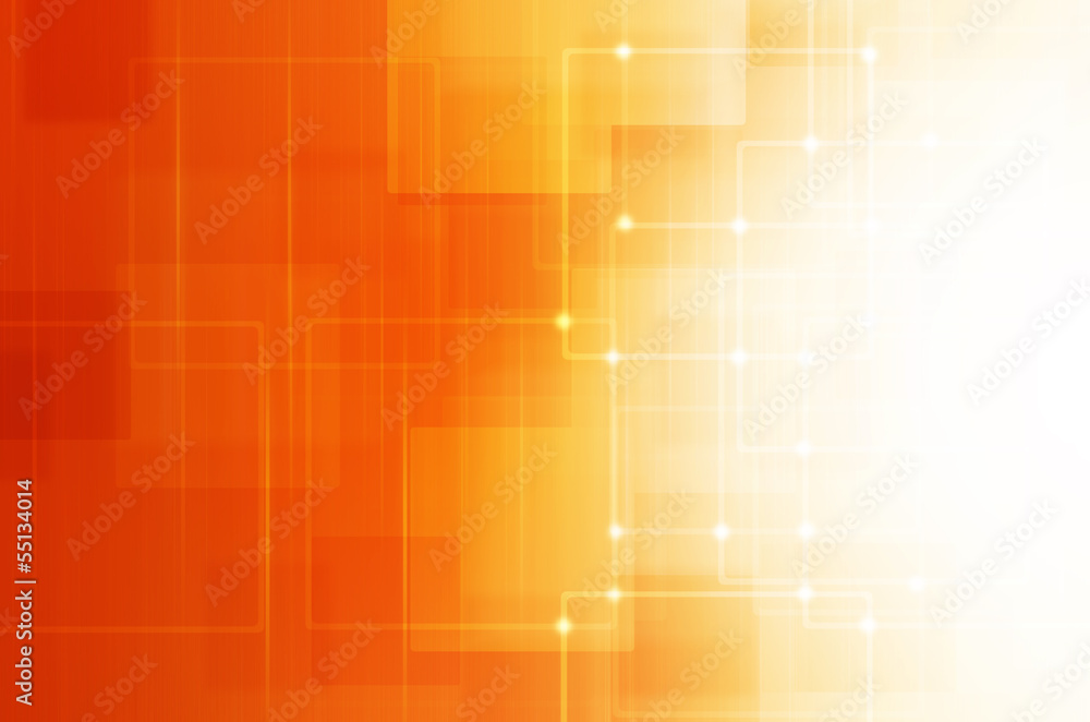 Abstract orange technology background. Abstract orange technology background.