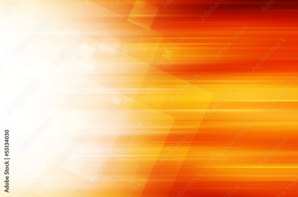 Fototapeta premium abstract orange technology background