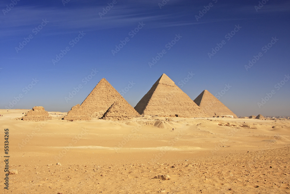 Fototapeta premium Pyramids of Giza, Cairo