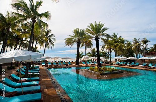 Fotografie, Obraz Travel pool resort
