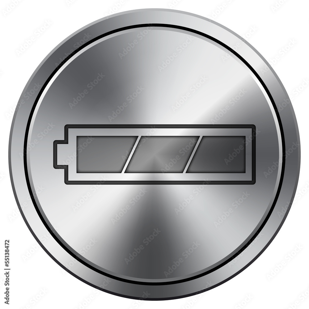 Shiny metallic icon Shiny metallic icon