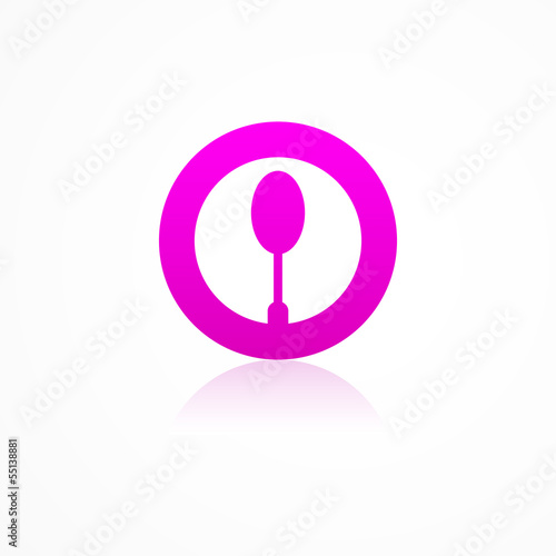 Kitchen web spoon icon