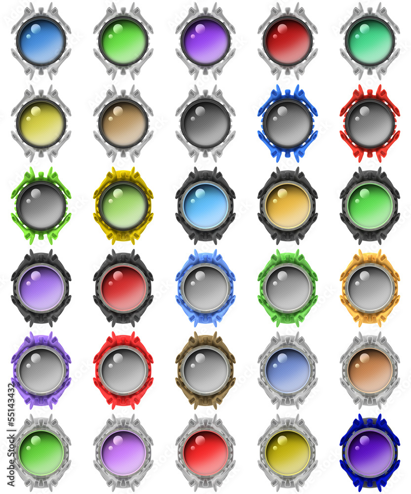 button glossy icon button glossy icon
