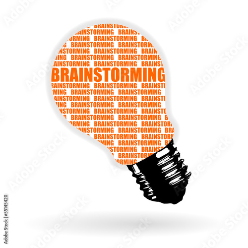 gluehbirne retro brainstorming I