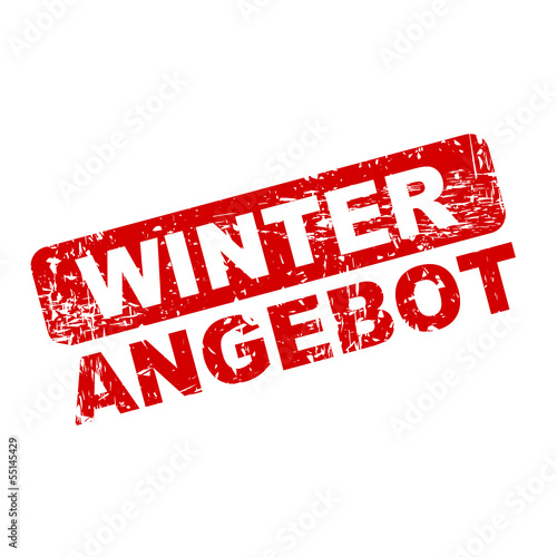 stempel eckig winterangebot I