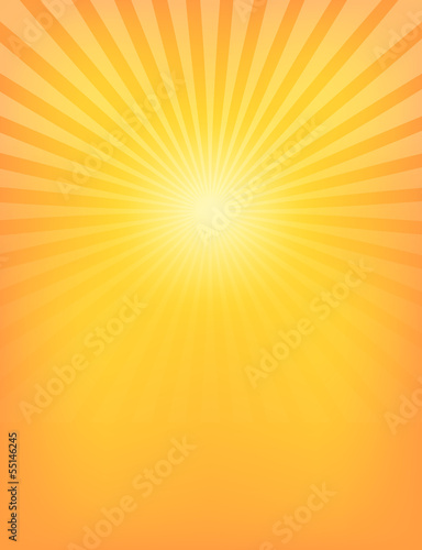 Empty Sun Sunburst Pattern