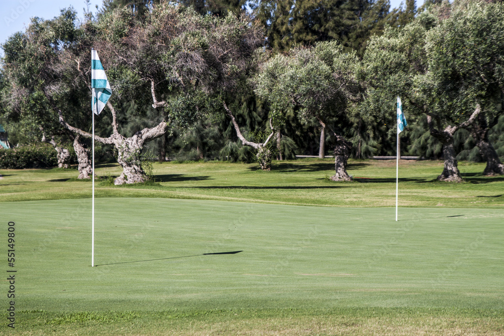 Fototapeta premium Golf en Andalucía